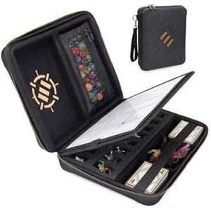 ENHANCE Tabletop Roleplaying Game Organizer Case, Black (ENTTCEC100BKWS)